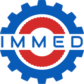 logo immed con ingranaggio e scritta